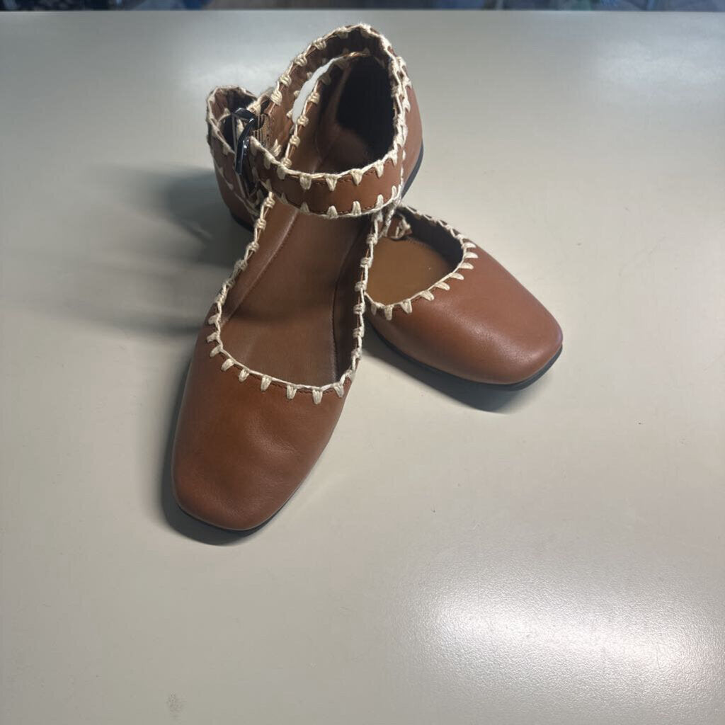 Free People Crochet Mystic Mary Jane Flats 7.0