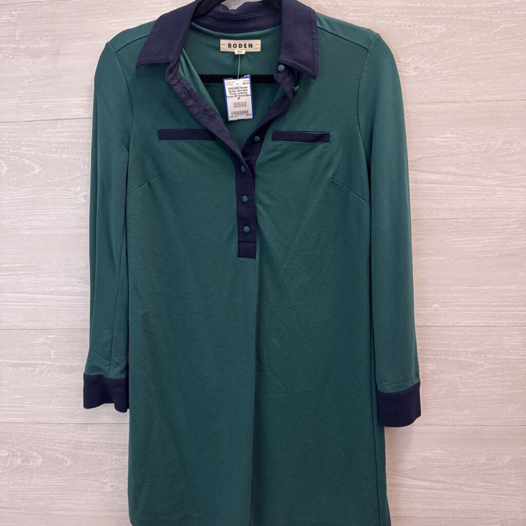 Boden Georgina Ponte Collared Dress 6P