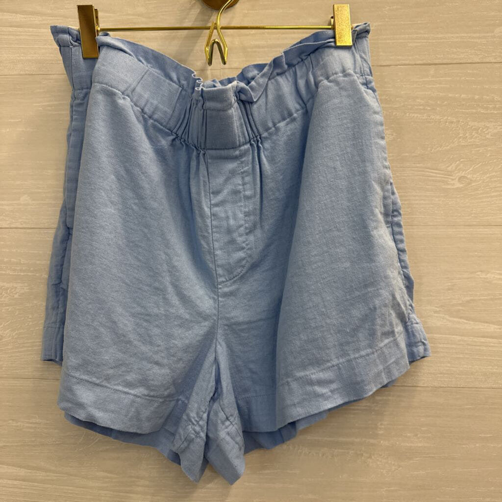 A New Day Linen Blend Pull On Shorts Medium