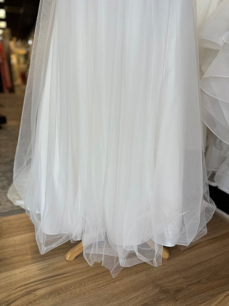 David's Bridal Sweetheart Tulle A-line 12