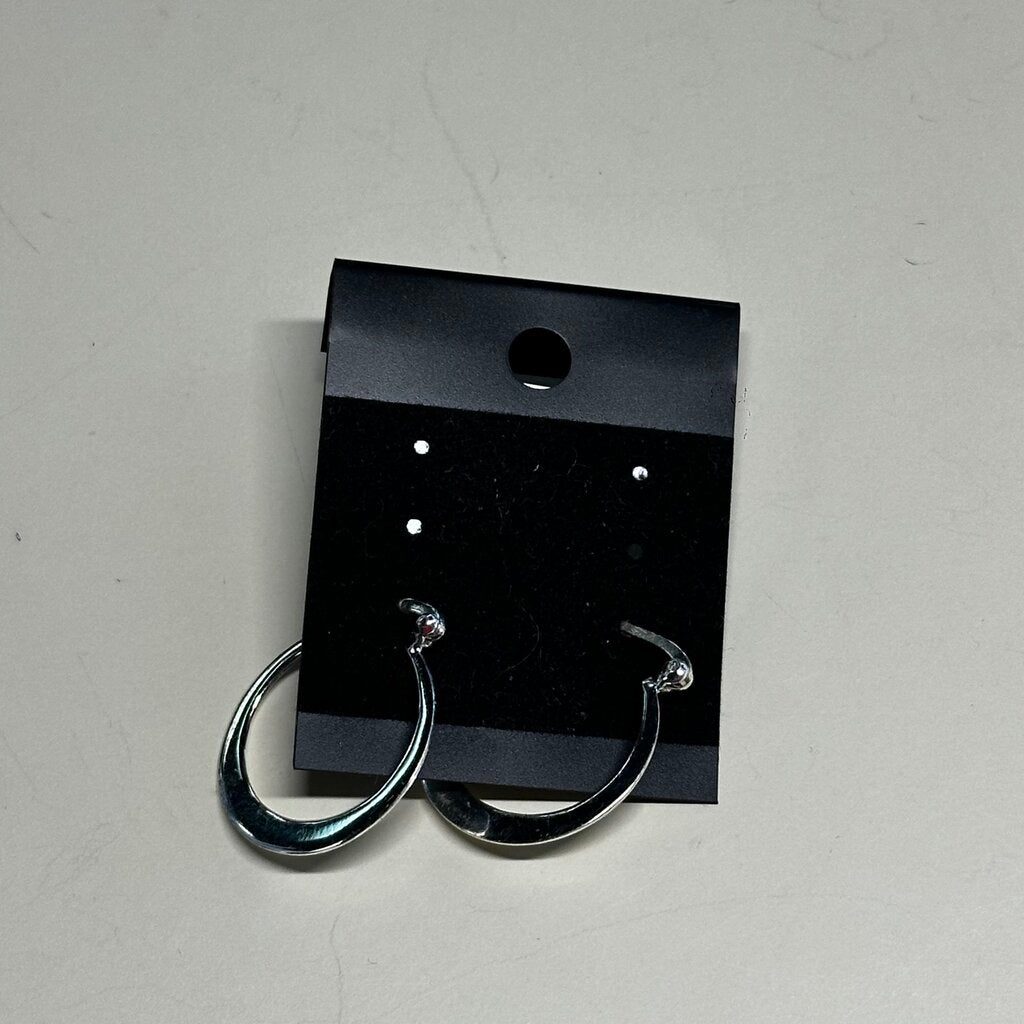 Sterling Silver Classic Hoop Earrings