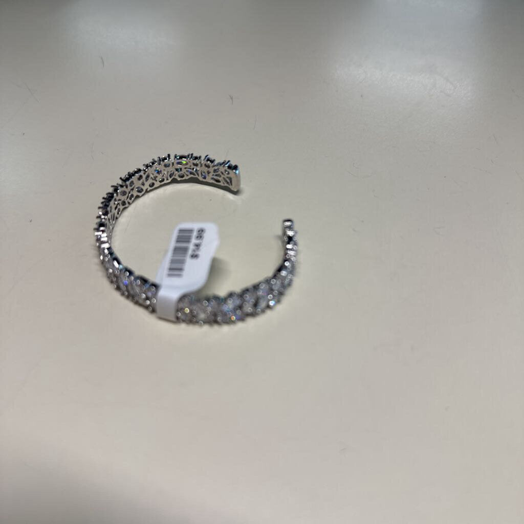 Crystal Floral Formal Cuff