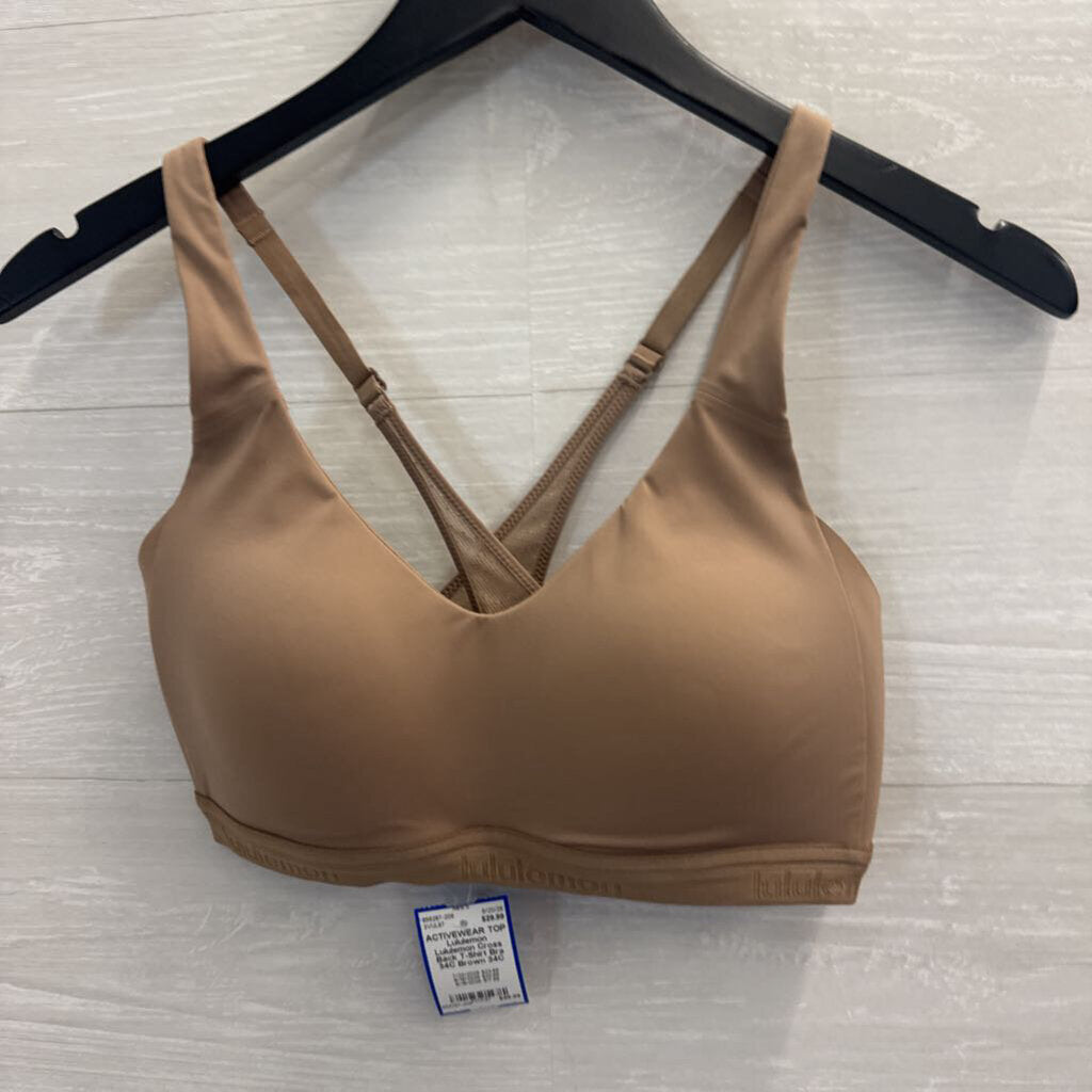 Lululemon Cross Back T-Shirt Bra 34C