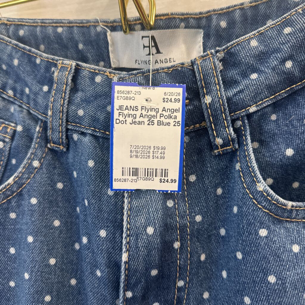 Flying Angel Polka Dot Jean 25