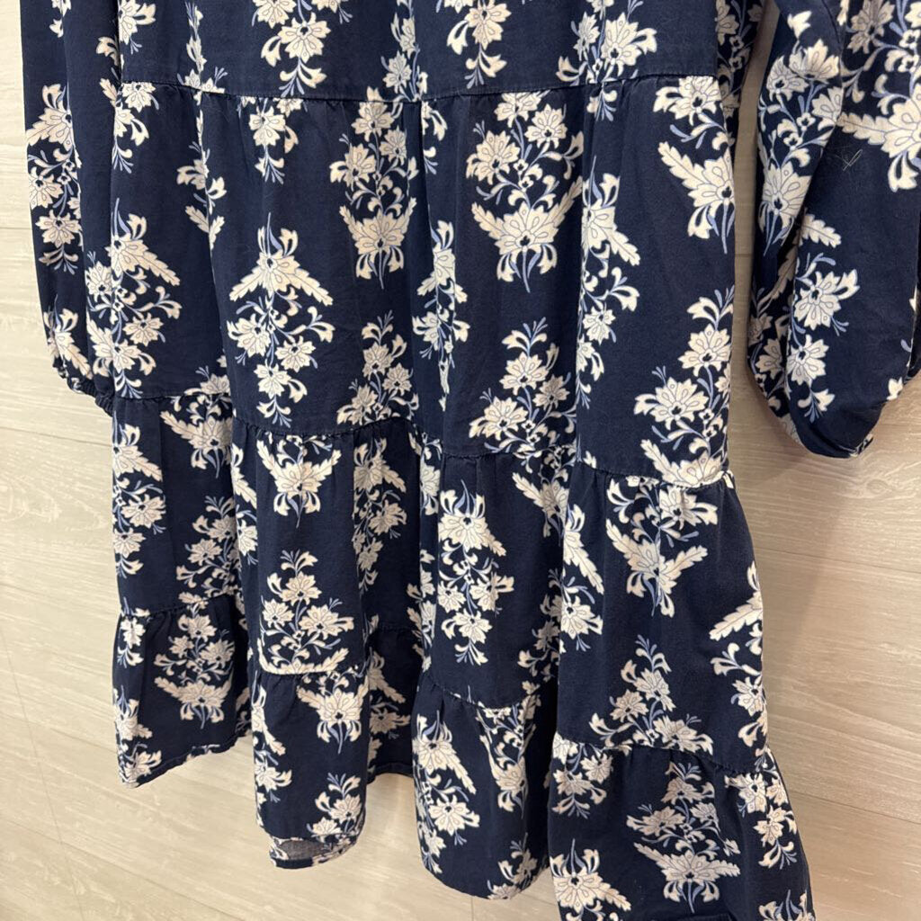 J. Crew Off The Shoulder Printed Dress Large