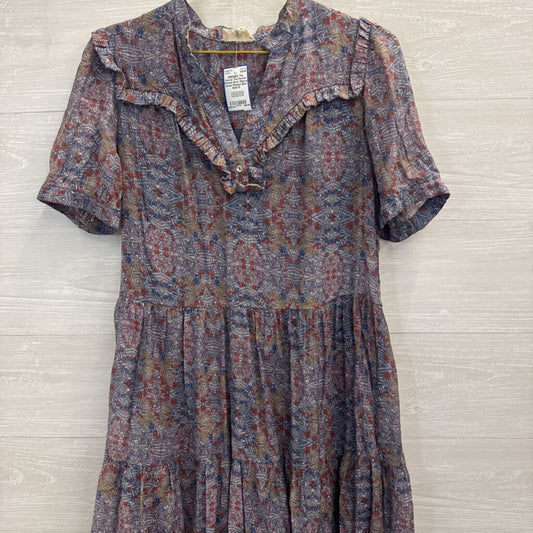 The Korner Printed Short Sleeve Dress Medium