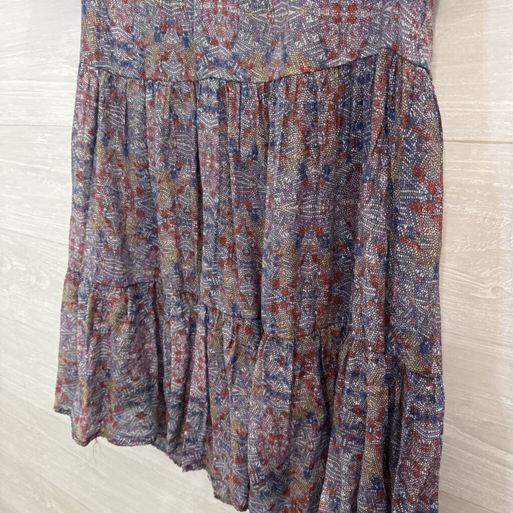 The Korner Printed Short Sleeve Dress Medium