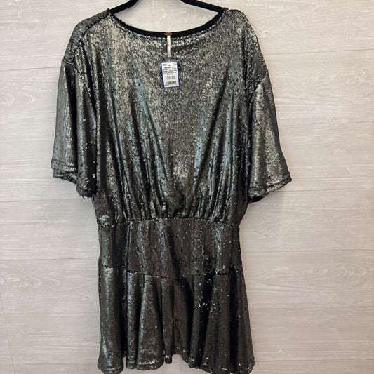 Free People Manuka Sequin Mini Dress Extra Large