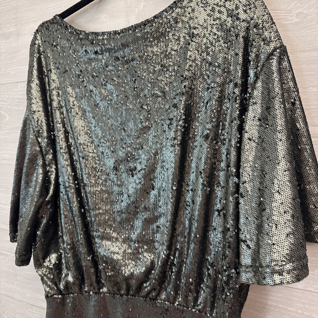 Free People Manuka Sequin Mini Dress Extra Large