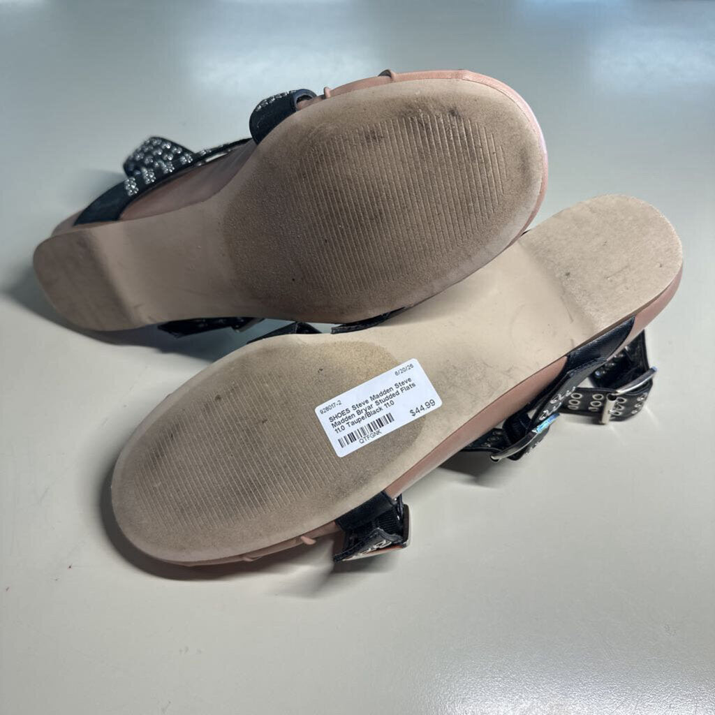 Steve Madden Bryar Studded Flats 11.0