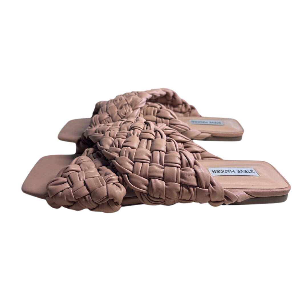 Steve Madden Braided Square Toe Sandals 11.0