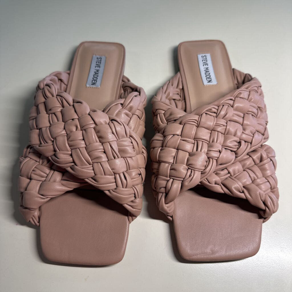 Steve Madden Braided Square Toe Sandals 11.0