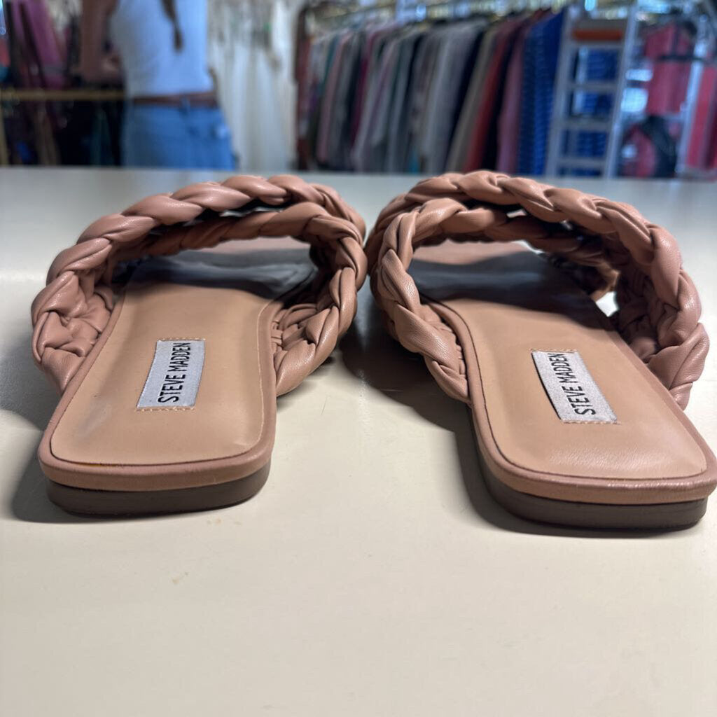 Steve Madden Braided Square Toe Sandals 11.0