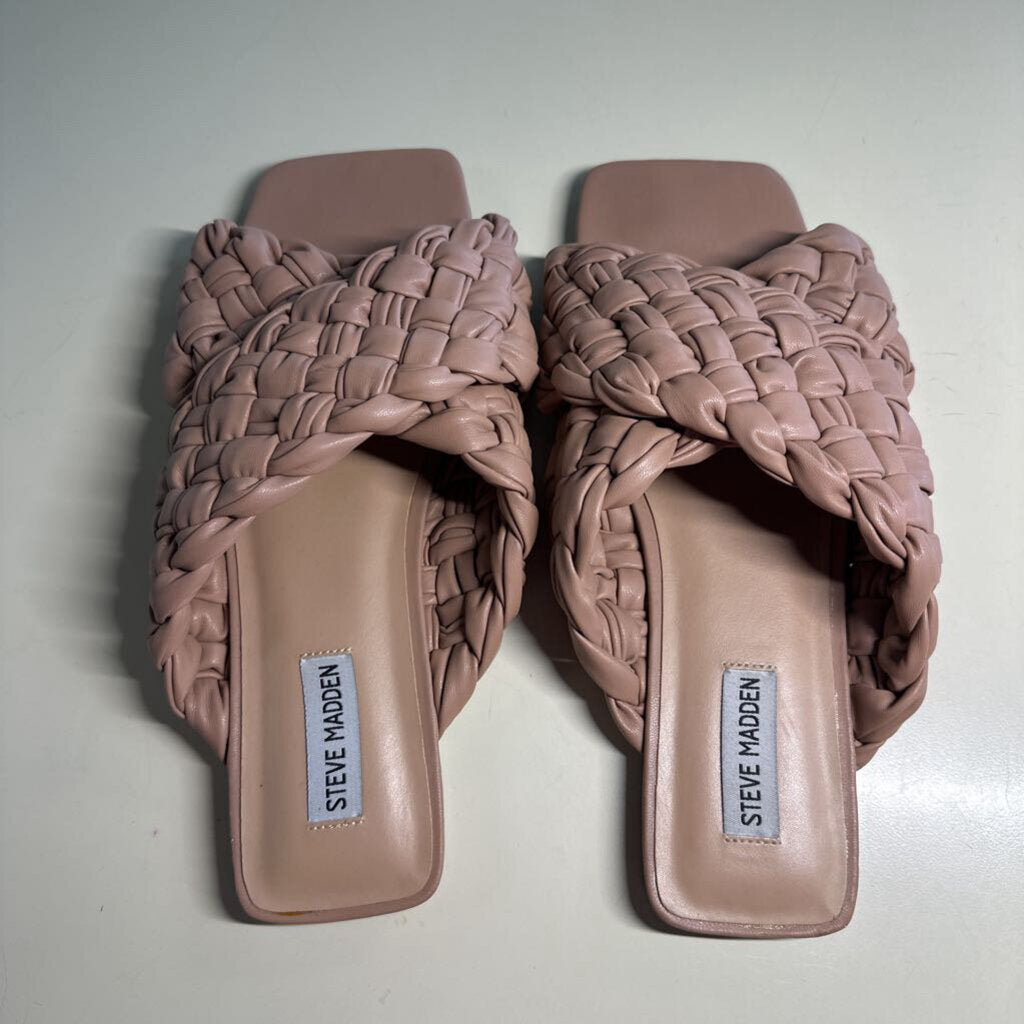 Steve Madden Braided Square Toe Sandals 11.0