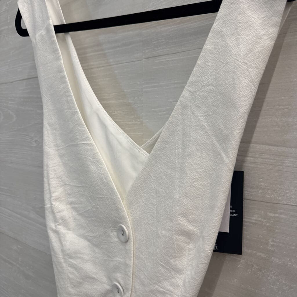 4th + Reckless Cross Back Tuxedo Vest Large