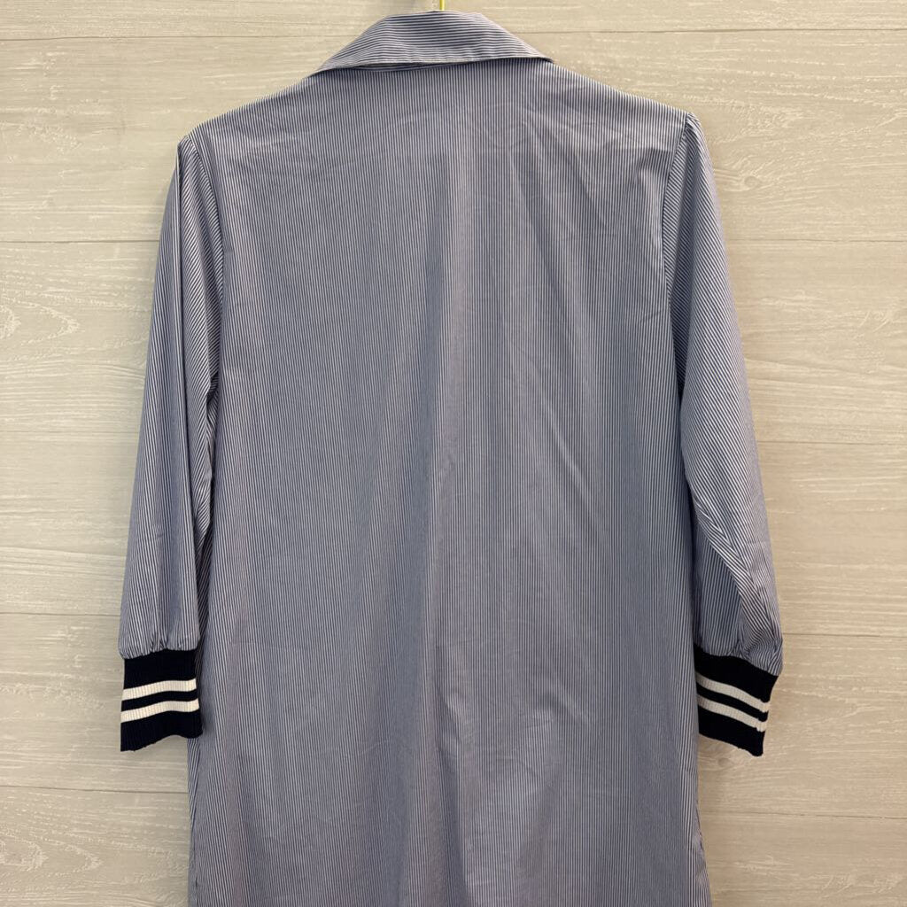 Joh. Striped Dress with Sweater Detail Small