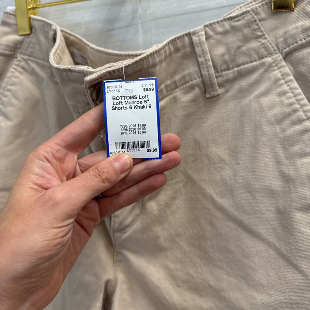 Loft Monroe 6" Shorts 6