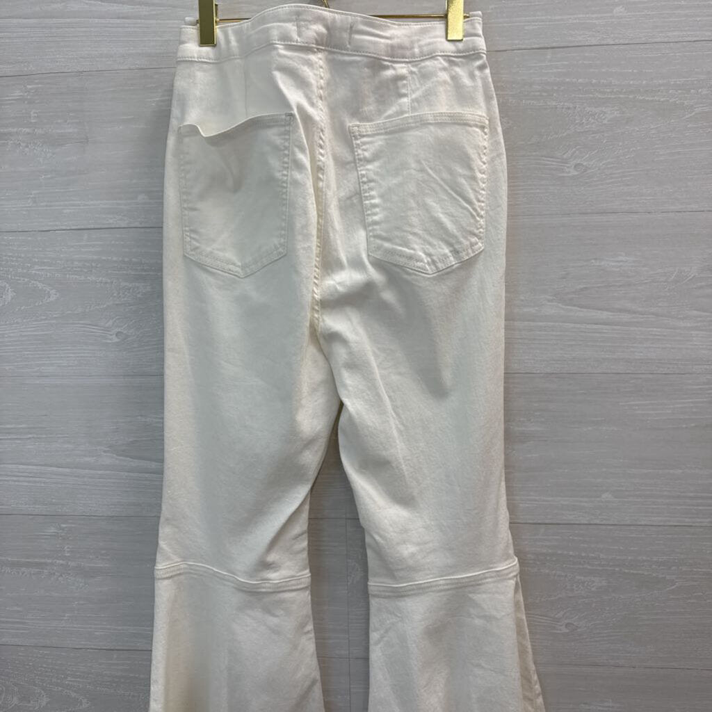 We The Free White Flare Jeans 30
