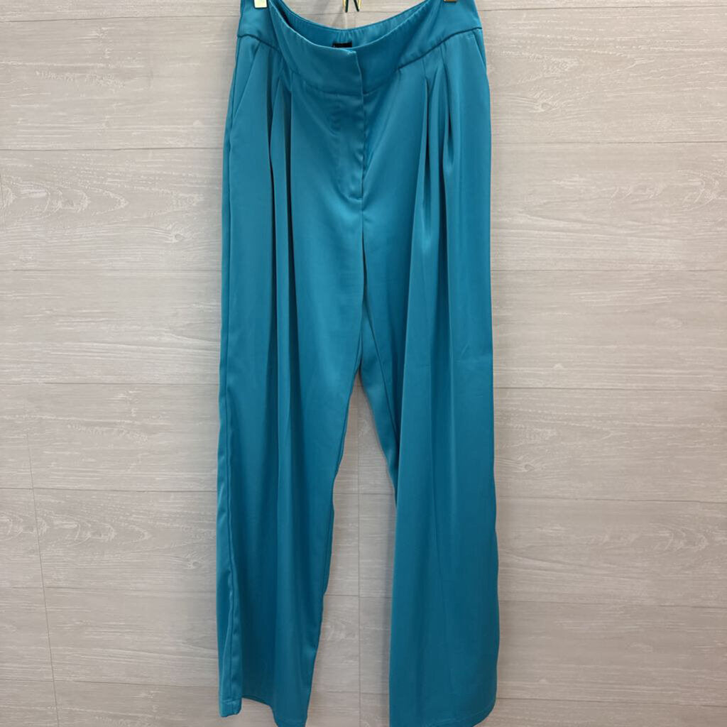 House of Harlow Silky Wide Leg Trousers 8