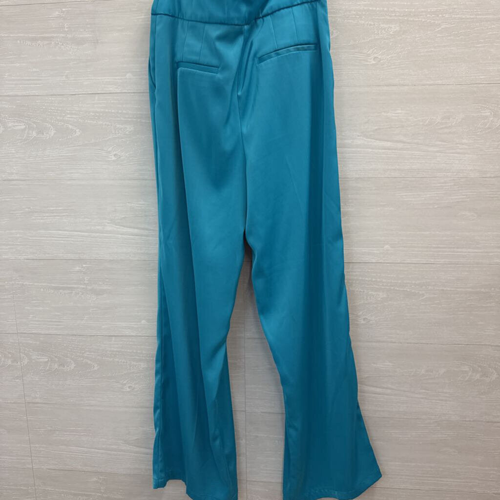 House of Harlow Silky Wide Leg Trousers 8