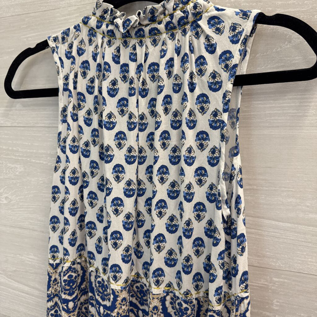 Chelsea & Theodore Floral Maxi Dress Medium