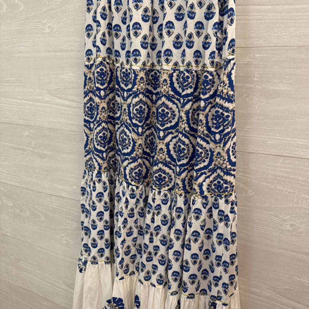 Chelsea & Theodore Floral Maxi Dress Medium