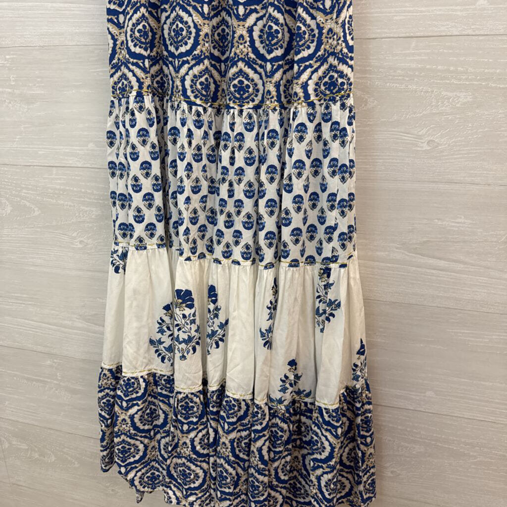 Chelsea & Theodore Floral Maxi Dress Medium