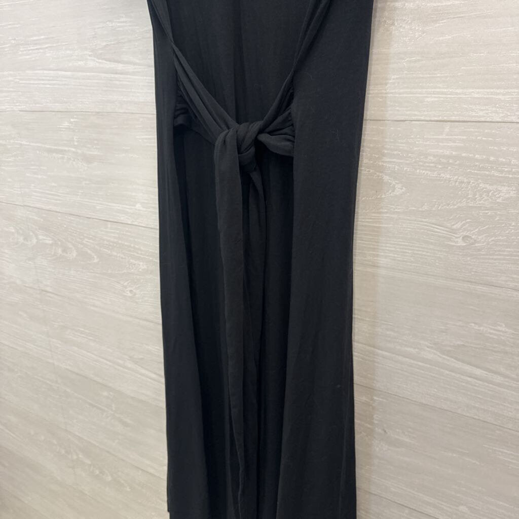 Lands End Midi Dress With Tie Medium