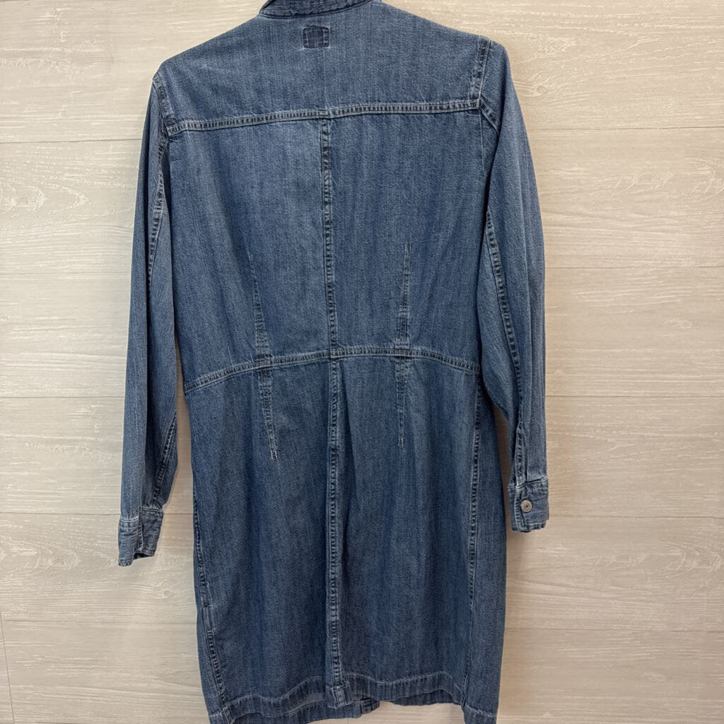 Levis Long Sleeve Denim Dress Extra Large