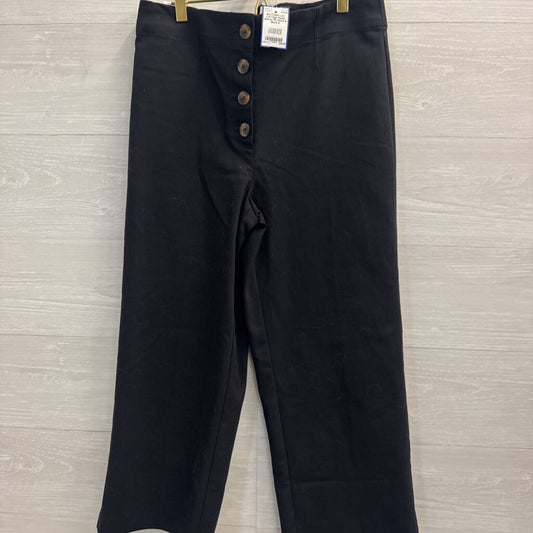 Loft High Waist Button Fly Pants 6