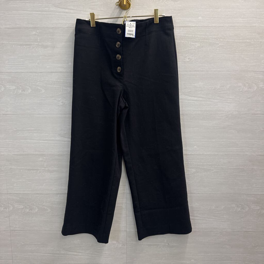Loft High Waist Button Fly Pants 6