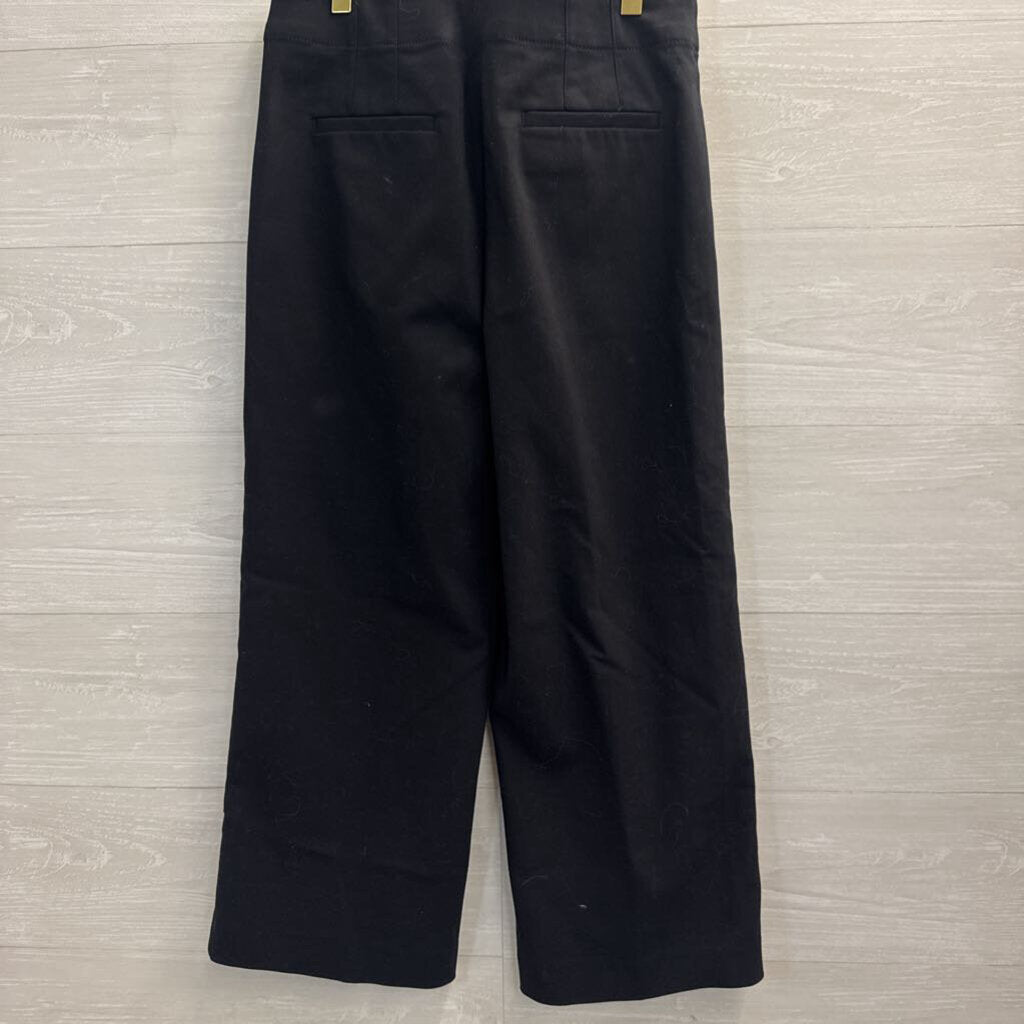 Loft High Waist Button Fly Pants 6