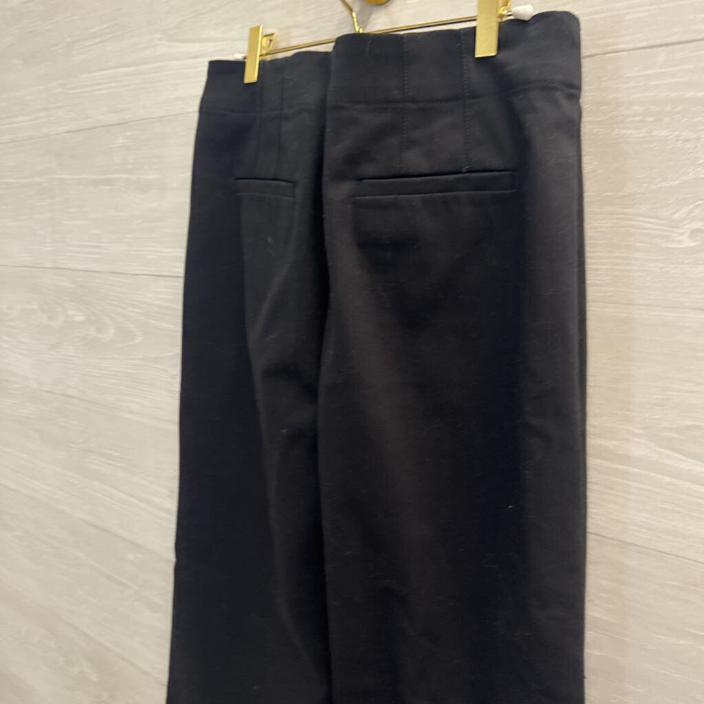 Loft High Waist Button Fly Pants 6