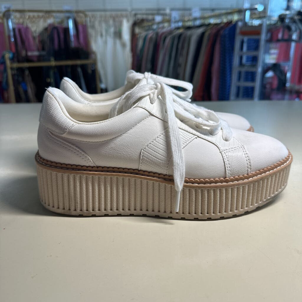 Dolce Vita White Platform Sneakers 8.0