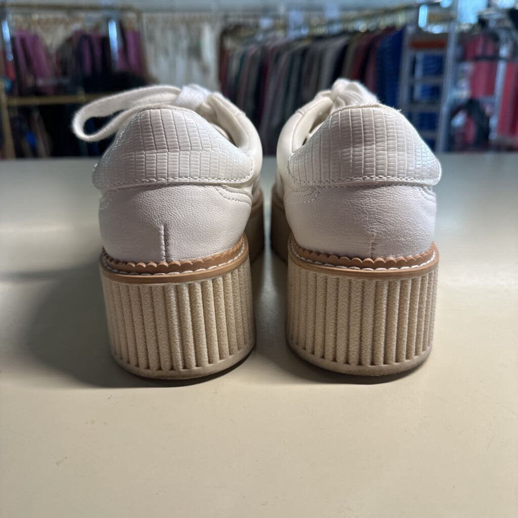 Dolce Vita White Platform Sneakers 8.0
