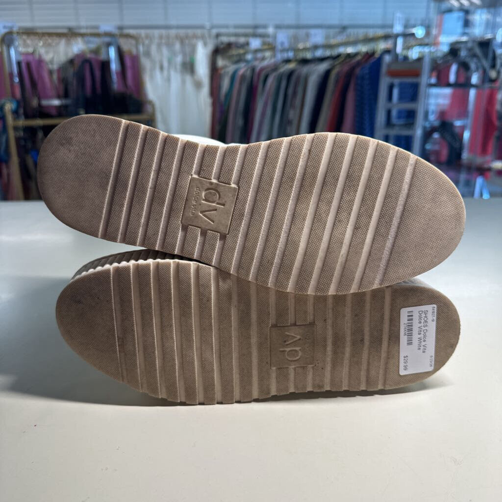 Dolce Vita White Platform Sneakers 8.0