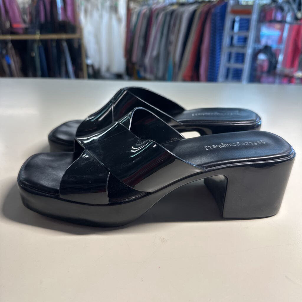 Jeffrey Campbell Jelly Platform Sandals 8.0