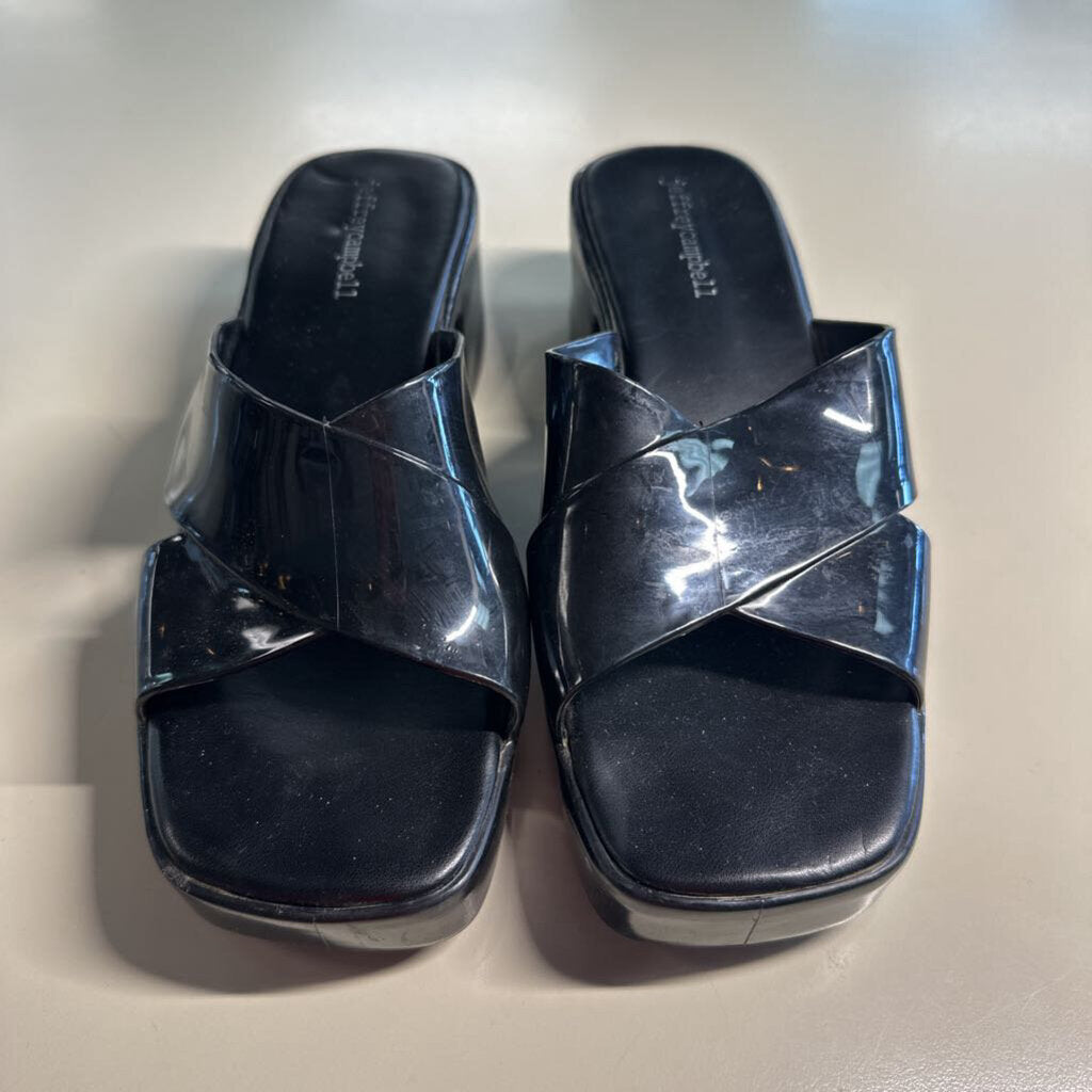 Jeffrey Campbell Jelly Platform Sandals 8.0
