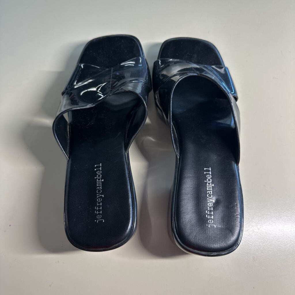 Jeffrey Campbell Jelly Platform Sandals 8.0