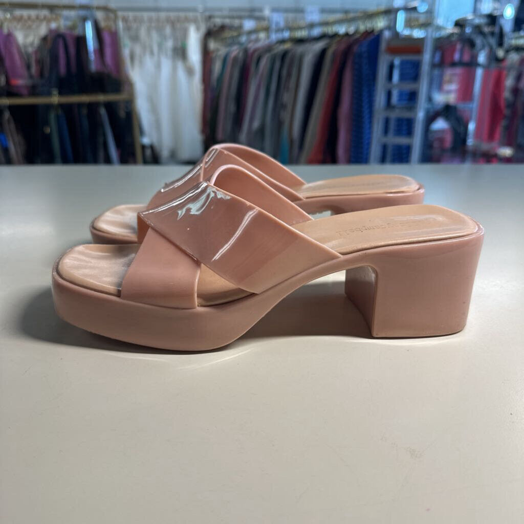 Jeffrey Campbell Jelly Platform Sandals 8.0