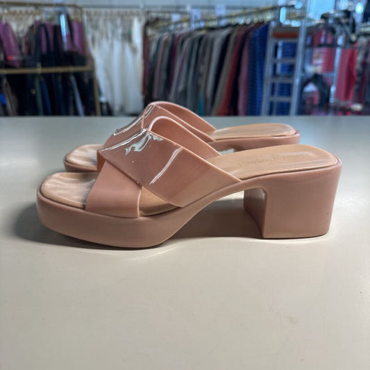 Jeffrey Campbell Jelly Platform Sandals 8.0