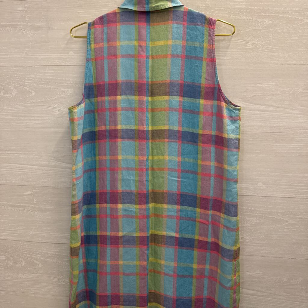Jones New York Plaid Tank Dress 12