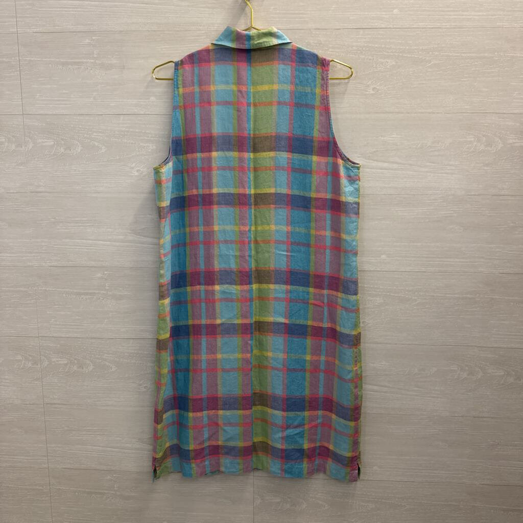 Jones New York Plaid Tank Dress 12