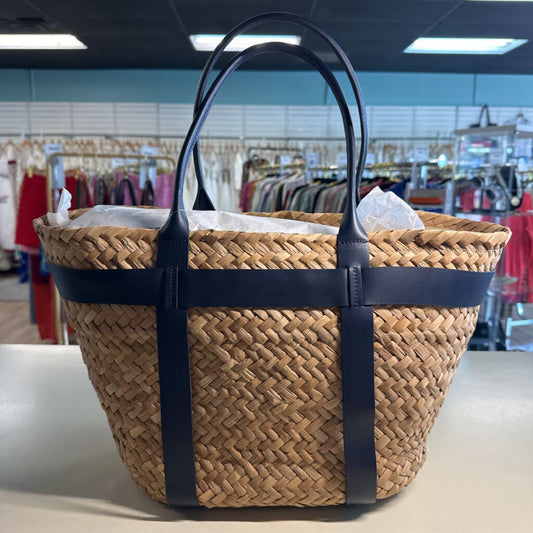 Mark and Graham Woven Straw Tote
