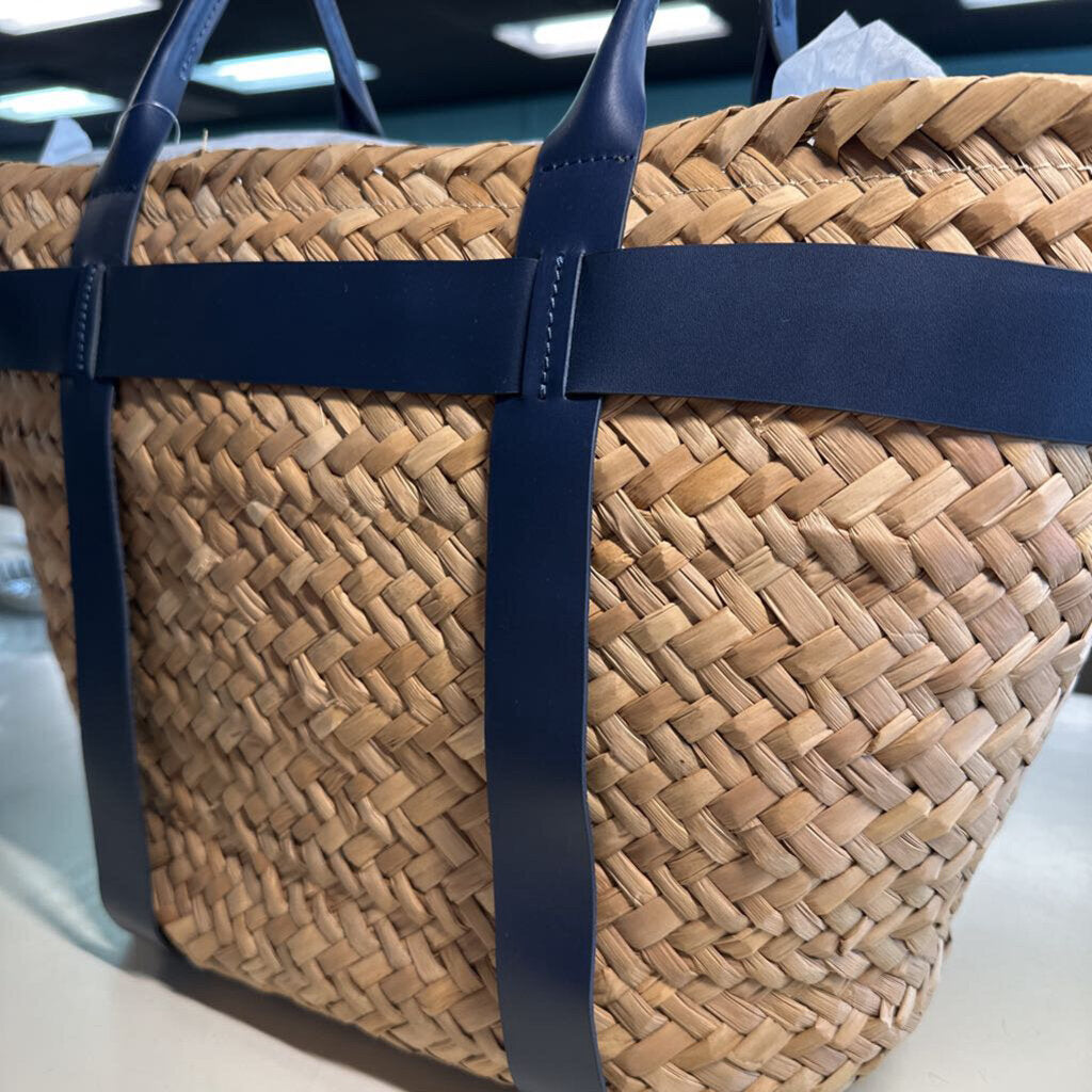 Mark and Graham Woven Straw Tote