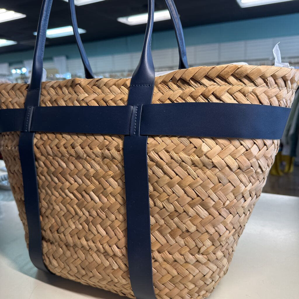 Mark and Graham Woven Straw Tote