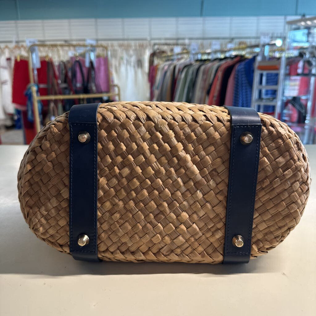 Mark and Graham Woven Straw Tote