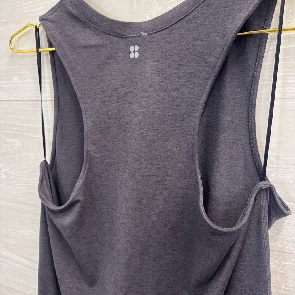 Sweaty Betty Grey Tank Romper Medium