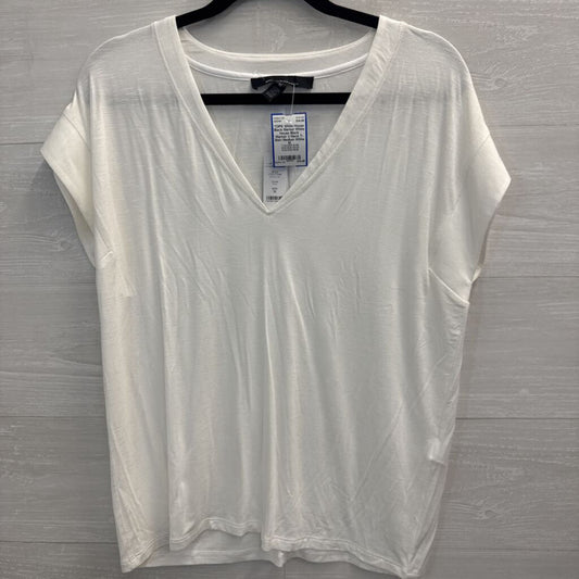 White House Black Market V-Neck T-Shirt Medium