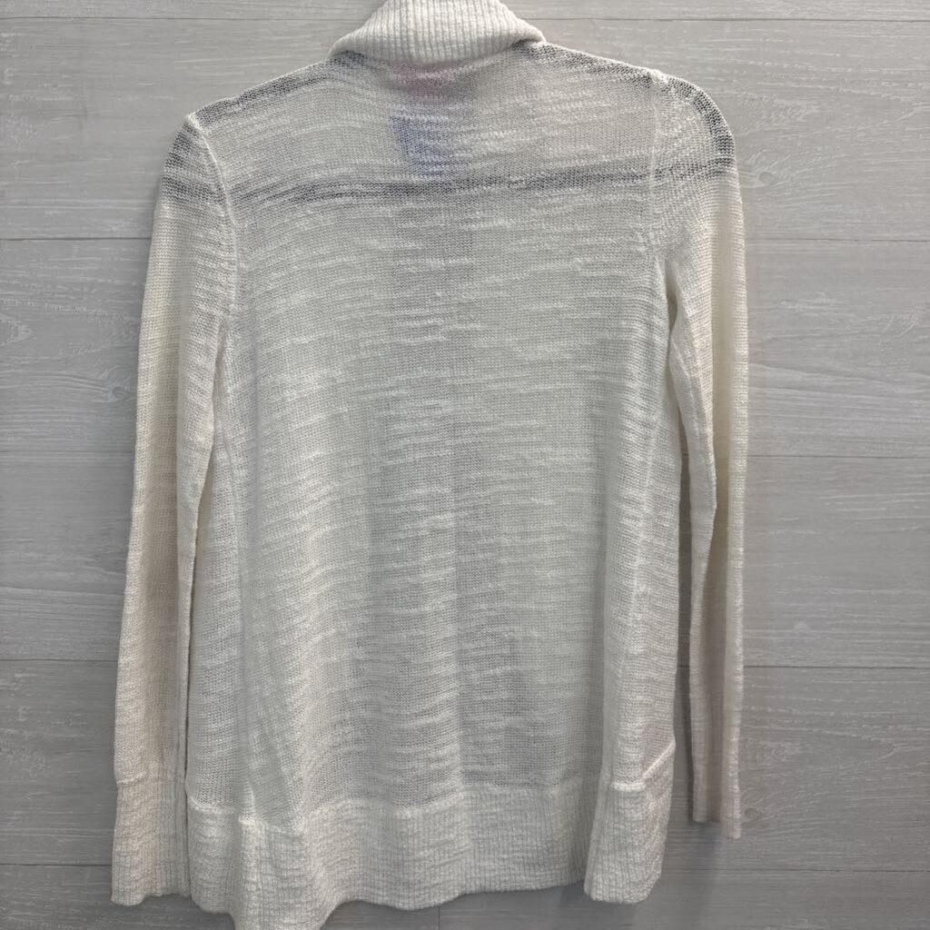 Lilly Pulitzer Open Front Knit Cardigan XS White